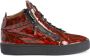 Giuseppe Zanotti Kriss sneakers met geometrische print Rood - Thumbnail 1