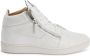 Giuseppe Zanotti Kriss sneakers met logo-plakkaat Wit - Thumbnail 1