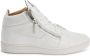 Giuseppe Zanotti Kriss sneakers met logo-plakkaat Wit - Thumbnail 1