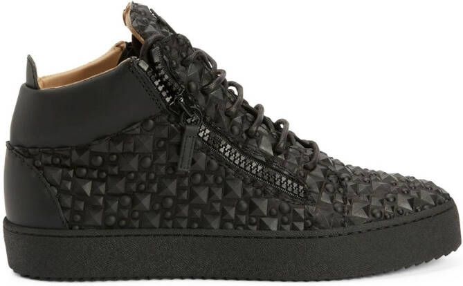 Giuseppe Zanotti Kriss sneakers met studs Zwart