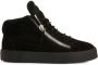 Giuseppe Zanotti Kriss vetersneakers Zwart - Thumbnail 1