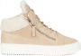 Giuseppe Zanotti Kriss Winter mid-top sneakers Beige - Thumbnail 1