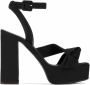 Giuseppe Zanotti Laila sandalen met plateauzool Zwart - Thumbnail 1