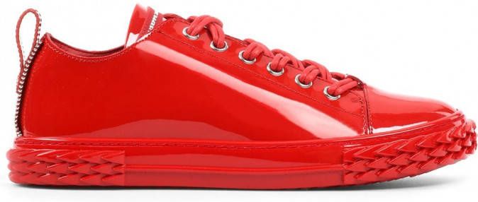 Giuseppe Zanotti Lakleren sneakers Rood -