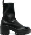 Giuseppe Zanotti 70 mm Vicentha chunky laarzen Zwart - Zwart