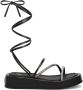 Giuseppe Zanotti Leren sandalen Zwart - Thumbnail 1