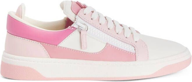 Giuseppe Zanotti Leren sneakers Roze