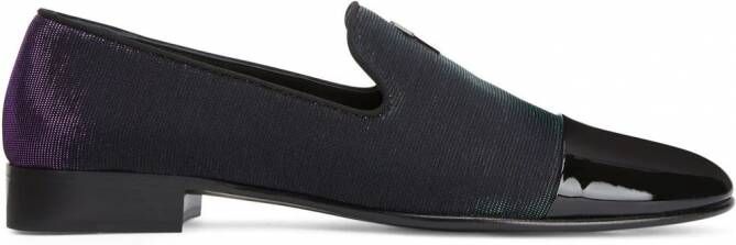 Giuseppe Zanotti Lewis Cup loafers Paars