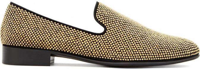 Giuseppe Zanotti Loafers met studs Zwart