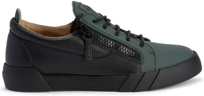 Giuseppe Zanotti Leren sneakers Zwart