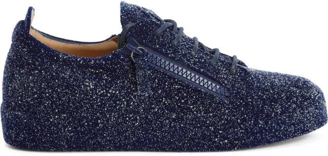 Giuseppe Zanotti Low-top sneakers Blauw