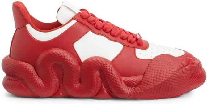 Giuseppe Zanotti Low-top sneakers Rood