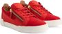 Giuseppe Zanotti Low-top sneakers Rood - Thumbnail 1