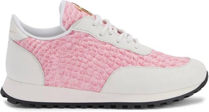 Giuseppe Zanotti Low-top sneakers Roze