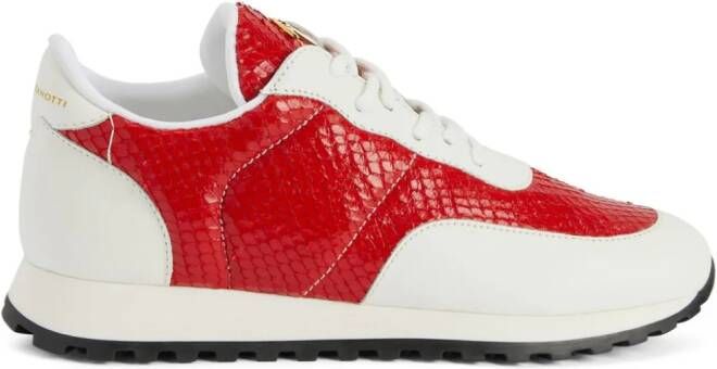 Giuseppe Zanotti Low-top sneakers Rood