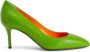 Giuseppe Zanotti Lucrezia leren pumps Groen - Thumbnail 1