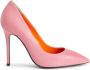 Giuseppe Zanotti Lucrezia leren pumps Roze - Thumbnail 1