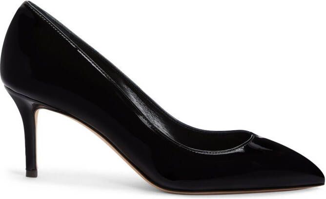 Giuseppe Zanotti Lucrezia leren pumps Zwart