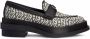Giuseppe Zanotti Malick loafers met monogram Zwart - Thumbnail 1