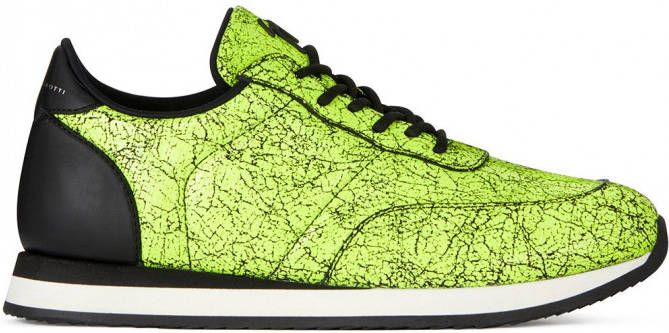 Giuseppe Zanotti Jimi Running low-top sneakers Geel