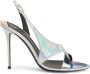 Giuseppe Zanotti Marthine slingback sandalen Zilver - Thumbnail 1