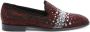 Giuseppe Zanotti Marthinique loafers verfraaid met kristallen Rood - Thumbnail 1