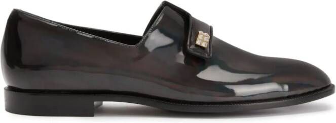 Giuseppe Zanotti Marty lakleren loafers Grijs