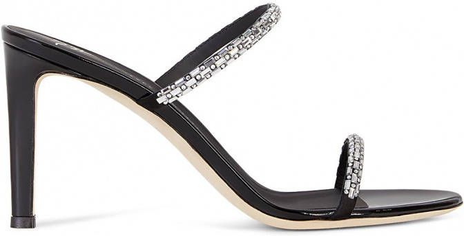 Giuseppe Zanotti Maurito stiletto sandalen Zwart