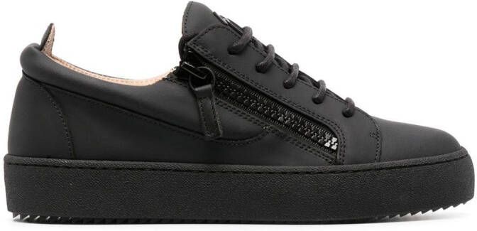 Giuseppe Zanotti May London leren sneakers Zwart