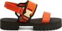 Giuseppe Zanotti Mederic sandalen met klittenband Oranje - Thumbnail 1