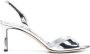 Giuseppe Zanotti Metallic stiletto's Grijs - Thumbnail 1