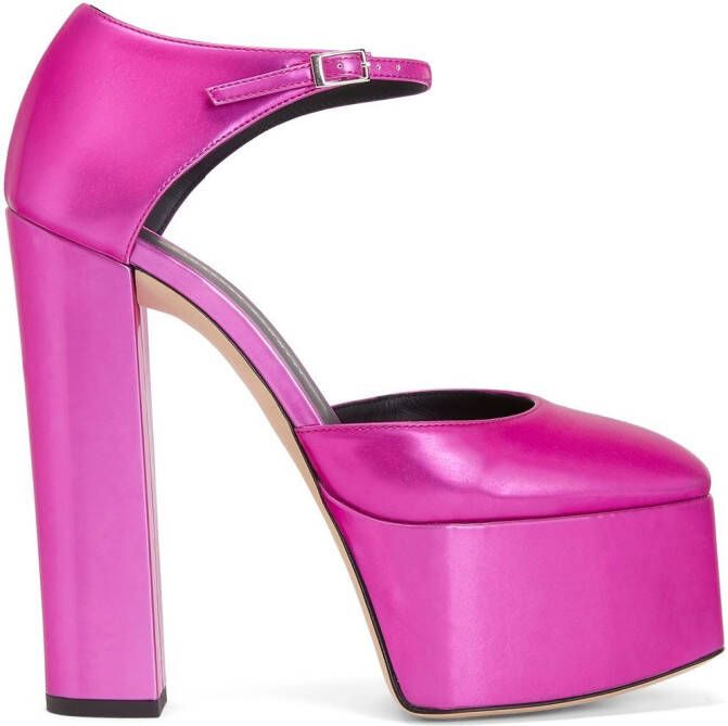 Giuseppe Zanotti Metallic pumps Roze