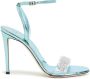 Giuseppe Zanotti Metallic sandalen Blauw - Thumbnail 1