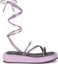 Giuseppe Zanotti Metallic sandalen Roze - Thumbnail 1