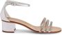 Giuseppe Zanotti Metallic sandalen Zilver - Thumbnail 1