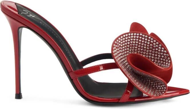 Giuseppe Zanotti Muiltjes met applicatie Rood