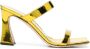 Giuseppe Zanotti Muiltjes met vierkante neus Goud - Thumbnail 1