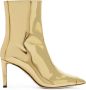 Giuseppe Zanotti Myka leren laarzen Goud - Thumbnail 1