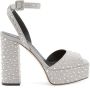 Giuseppe Zanotti New Betty sandalen met plateauzool Grijs - Thumbnail 1