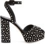 Giuseppe Zanotti New Betty sandalen met plateauzool Zwart - Thumbnail 1