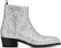 Giuseppe Zanotti New York enkellaarzen met glitter Metallic - Thumbnail 1