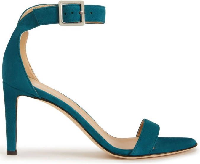 Giuseppe Zanotti Neyla sandalen met enkelbandje Blauw