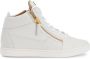 Giuseppe Zanotti Nicki leren sneakers Grijs - Thumbnail 1