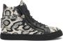 Giuseppe Zanotti Nicki leren sneakers Zwart - Thumbnail 1