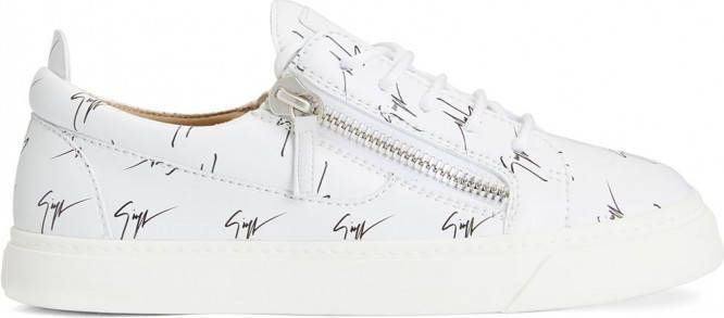 Giuseppe Zanotti Nicki low-top sneakers Wit