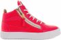 Giuseppe Zanotti Nicki mid-top sneakers Rood - Thumbnail 1
