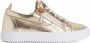 Giuseppe Zanotti Nicki sneakers met metallic afwerking Goud - Thumbnail 1