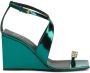 Giuseppe Zanotti Nihao ring sandalen Groen - Thumbnail 1