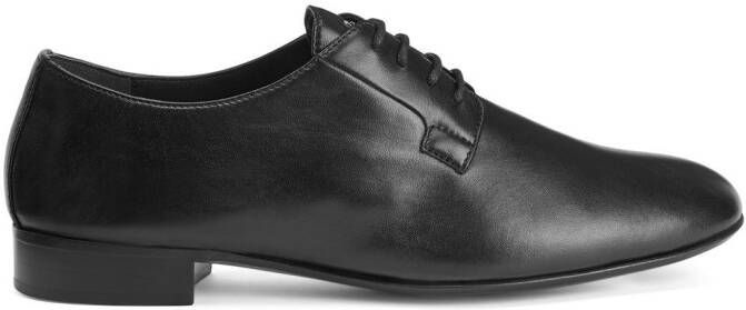 Giuseppe Zanotti Oxford schoenen met logo Zwart