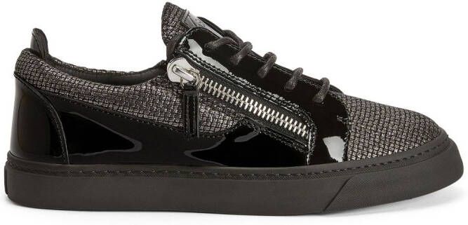 Giuseppe Zanotti Sneakers met vlakken Zwart